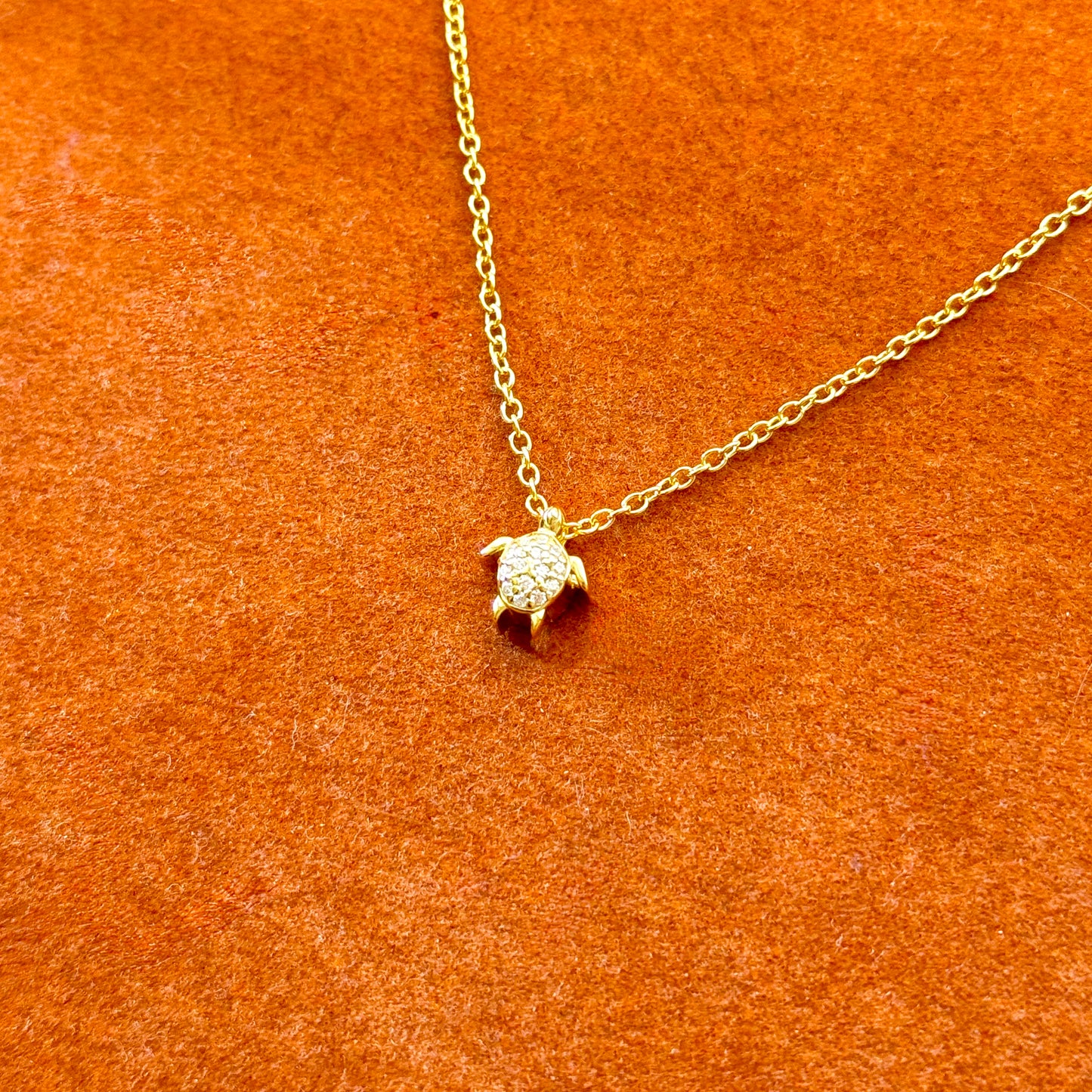 Turtle Gemstone Necklace