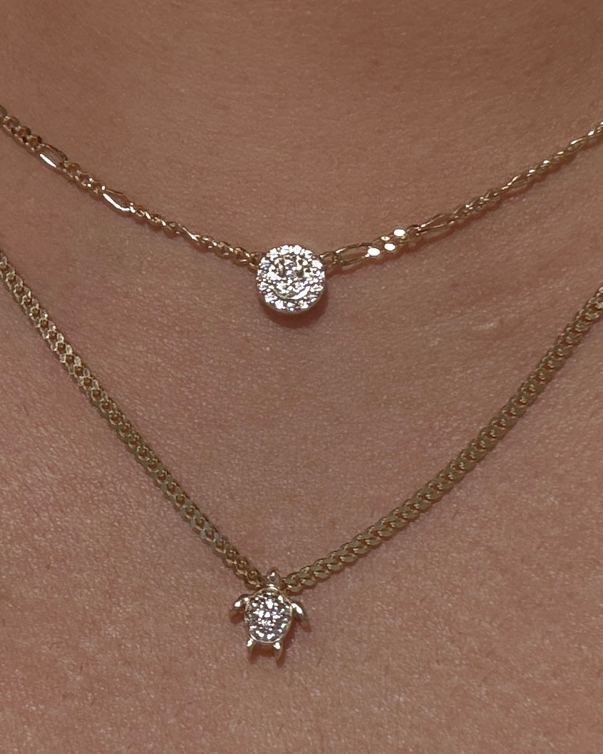 Custom Happy Charm Necklace