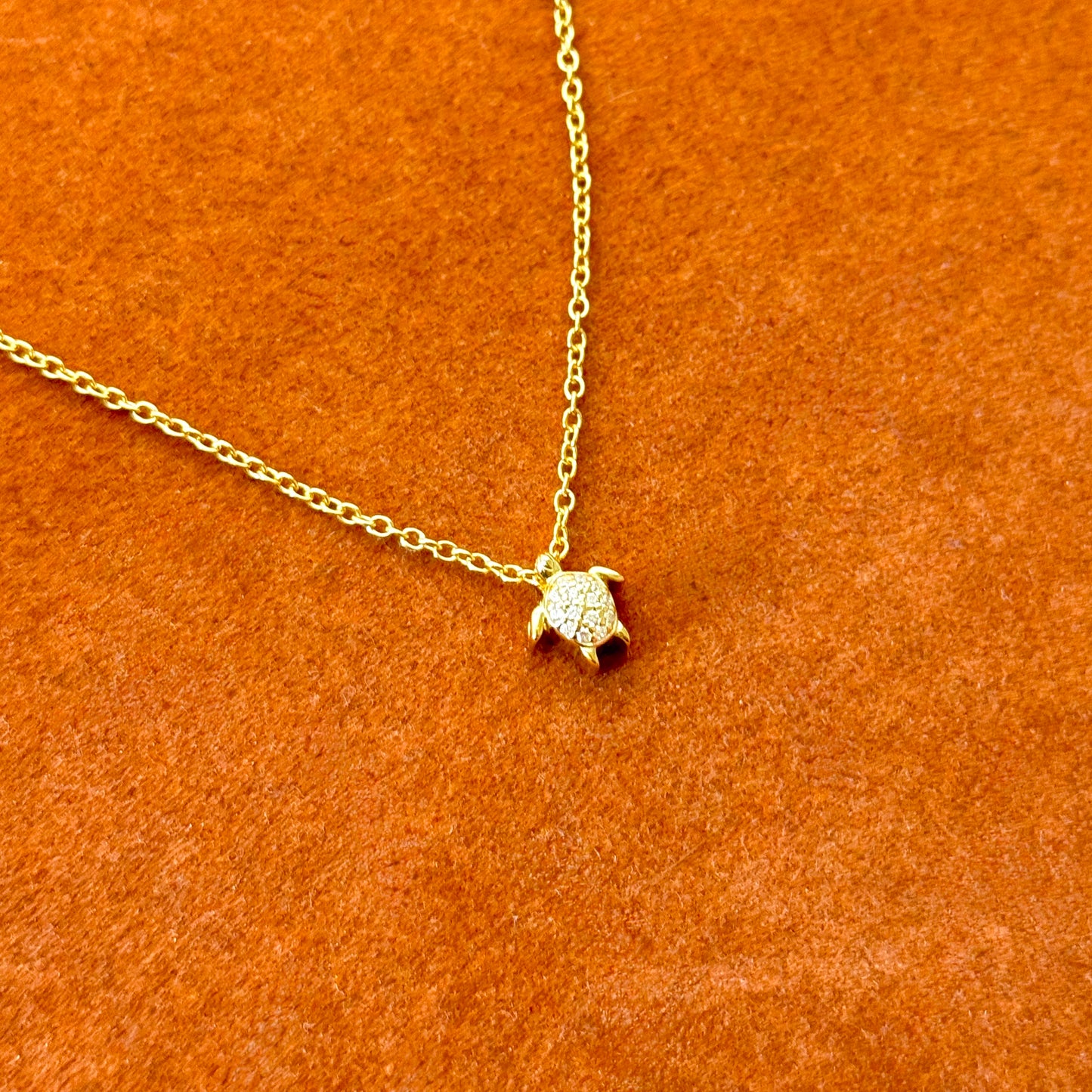 Turtle Gemstone Necklace