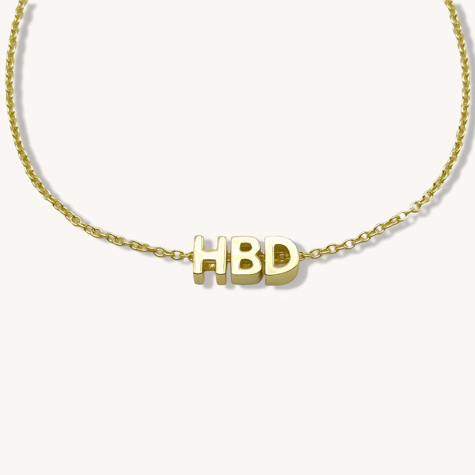 HBD - Adjustable Fit Bracelet
