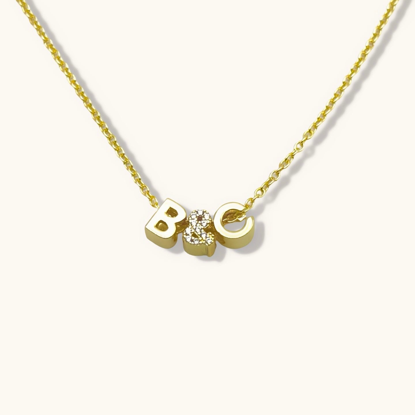 Custom 2 INITIALS - Adjustable Fit Bracelet