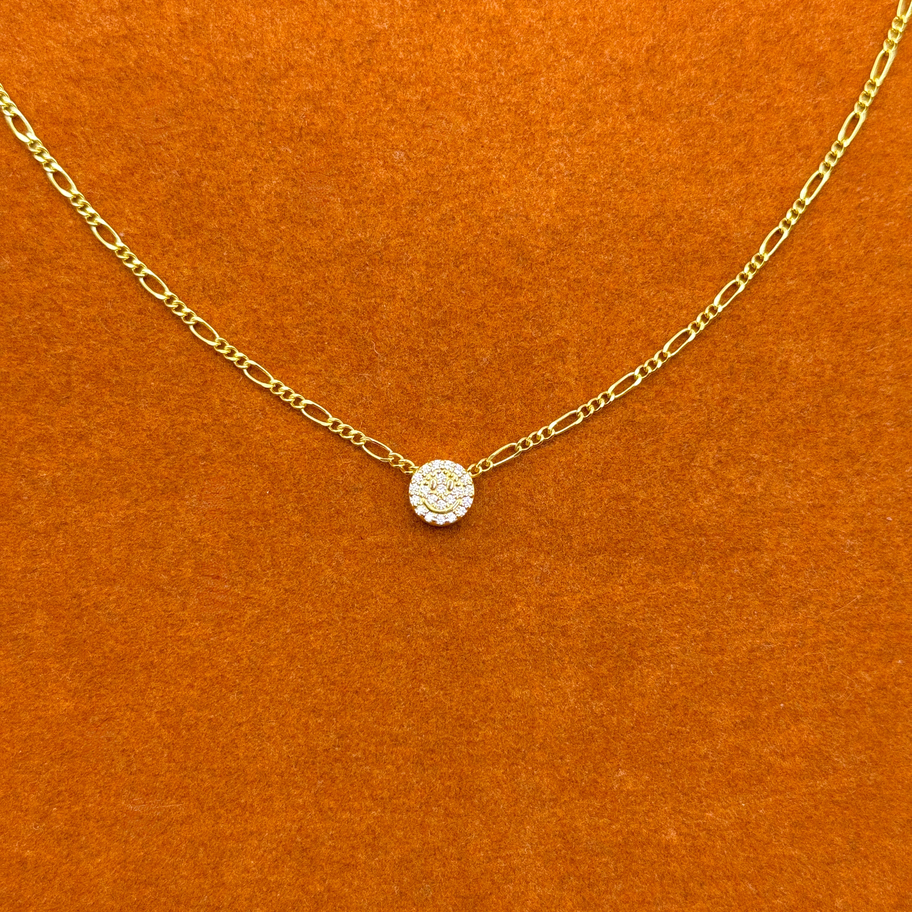 Custom Happy Charm Necklace