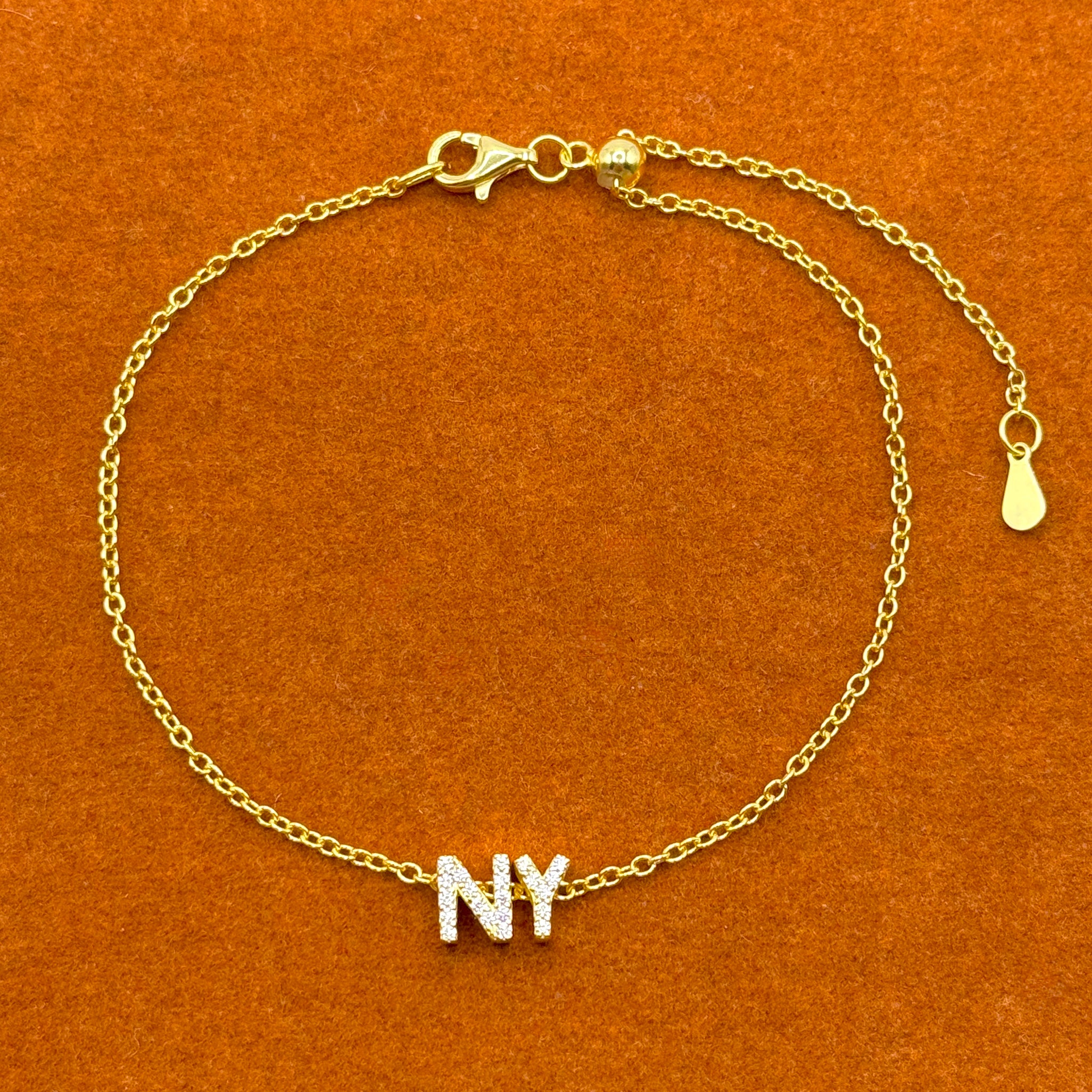 Custom STATE - Adjustable Fit Bracelet