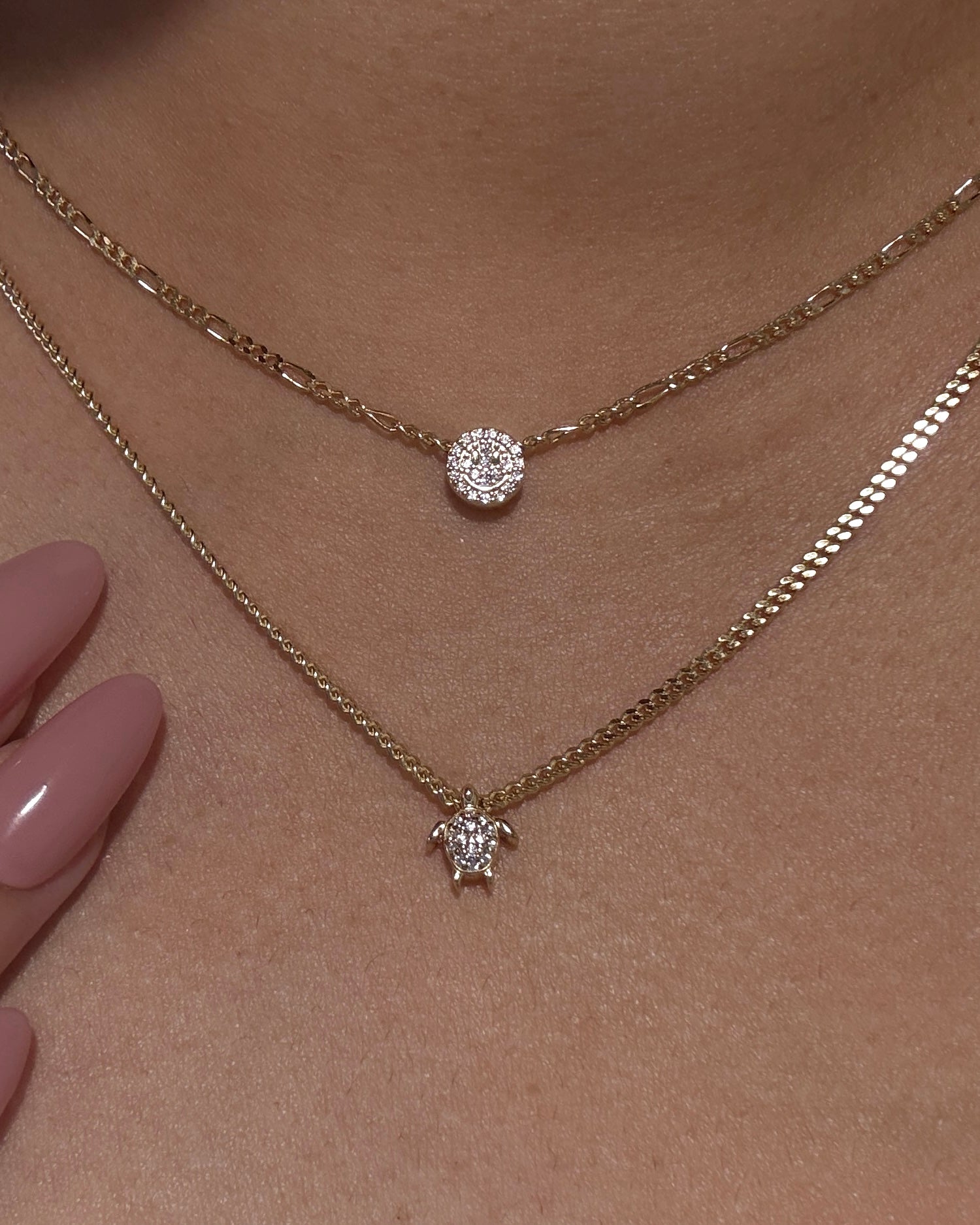 Custom Happy Charm Necklace