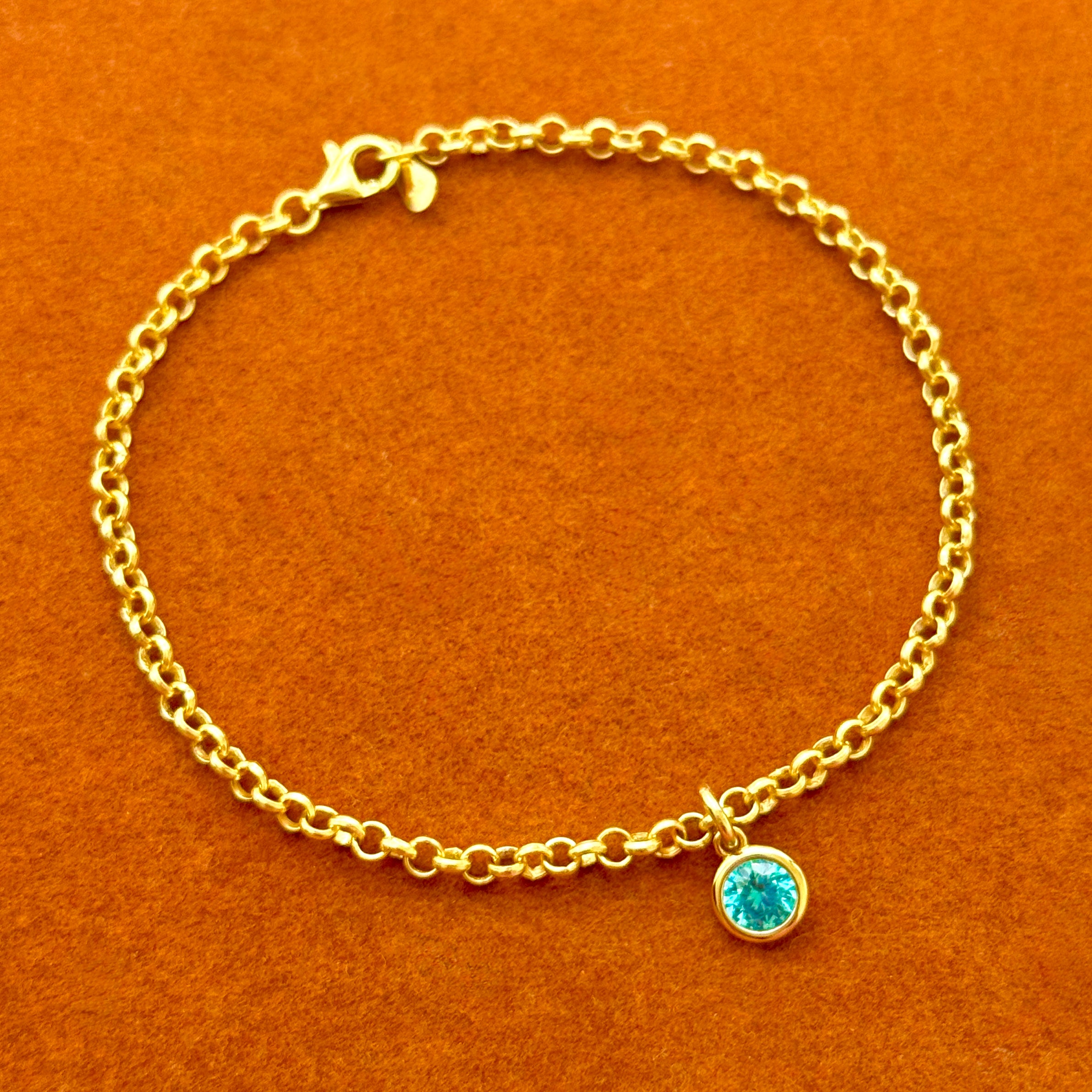 Custom Birthstone Bracelet