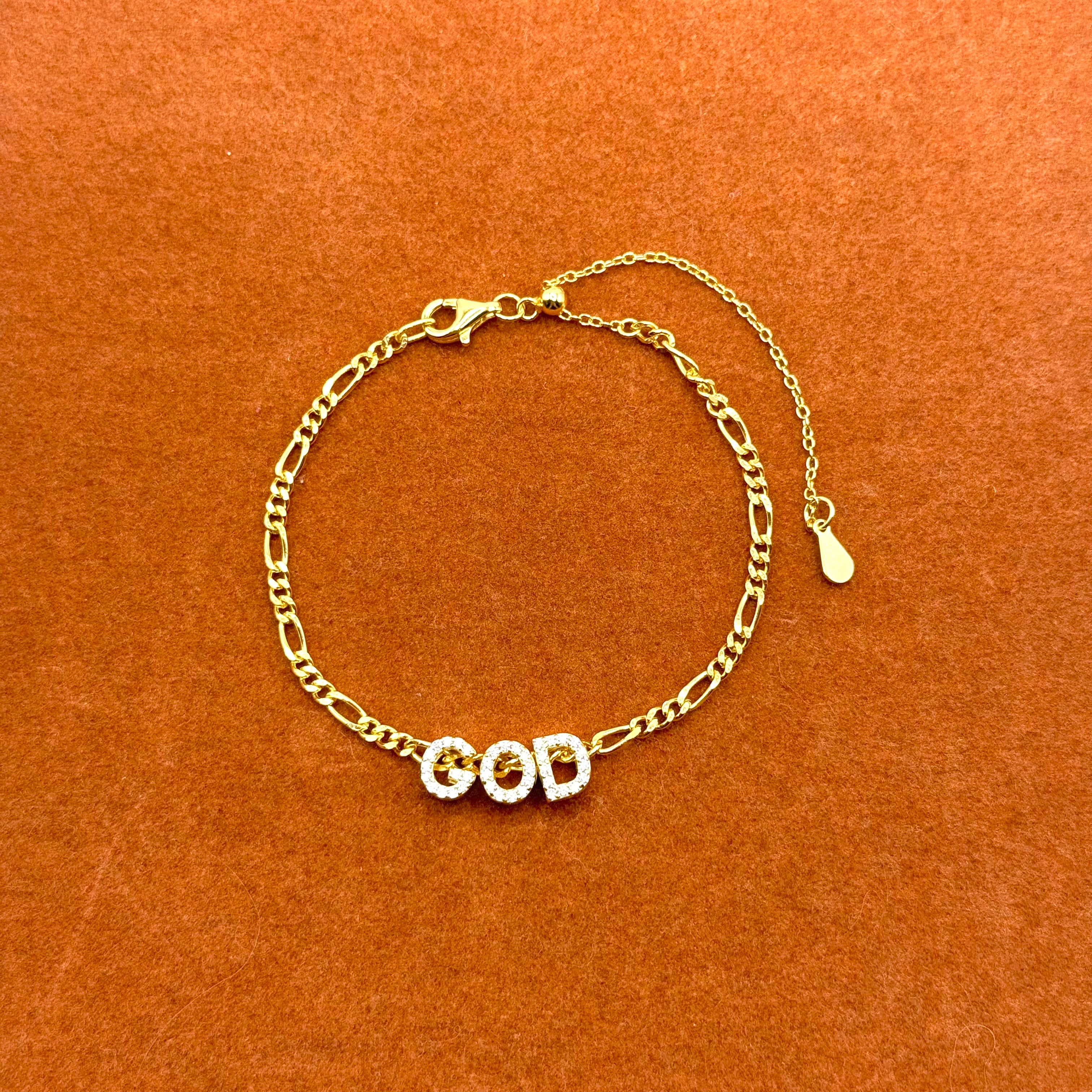 GOD - Adjustable Fit Bracelet