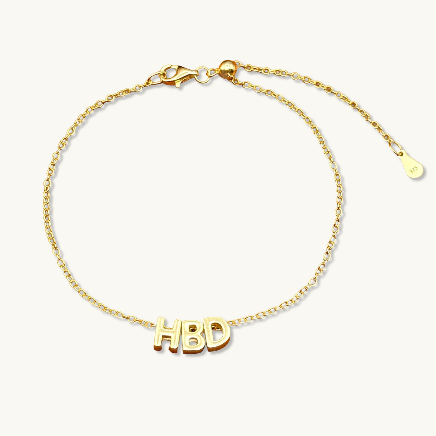 HBD Bracelet-Adjustable Fit
