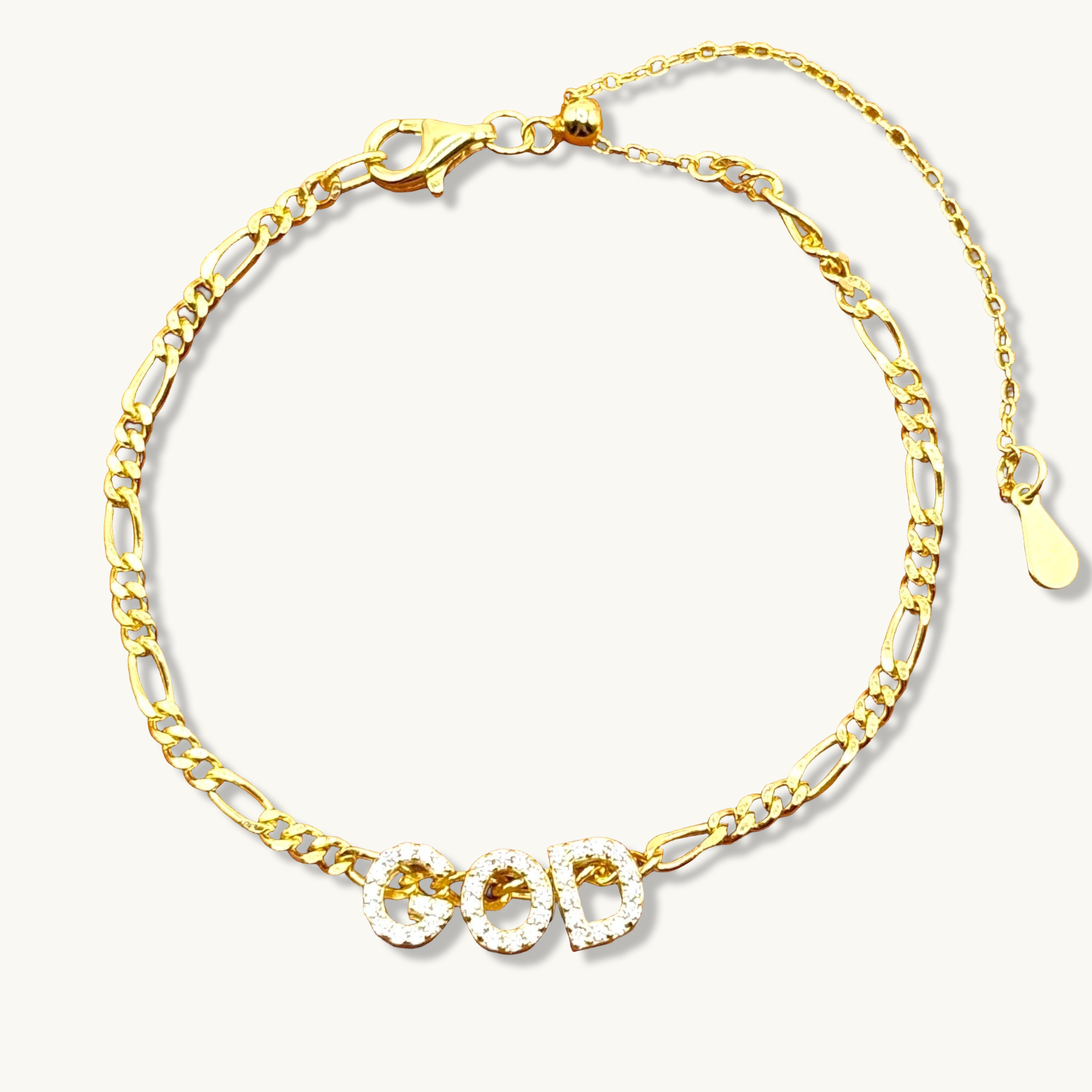 GOD - Adjustable Fit Bracelet