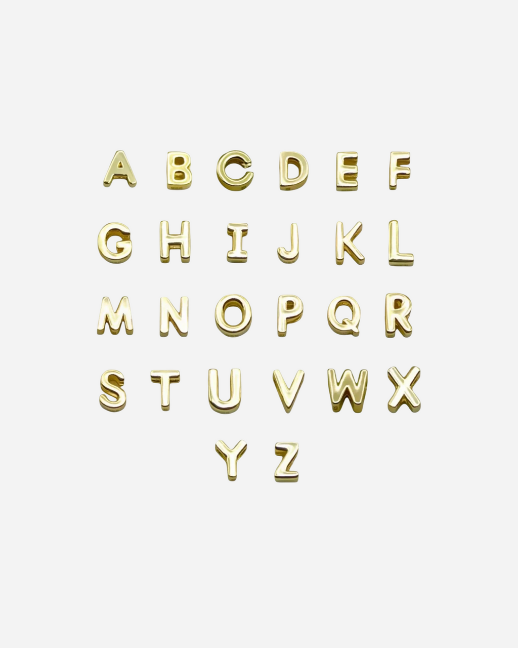 Custom Flower Gemstone with Your Initial Necklace