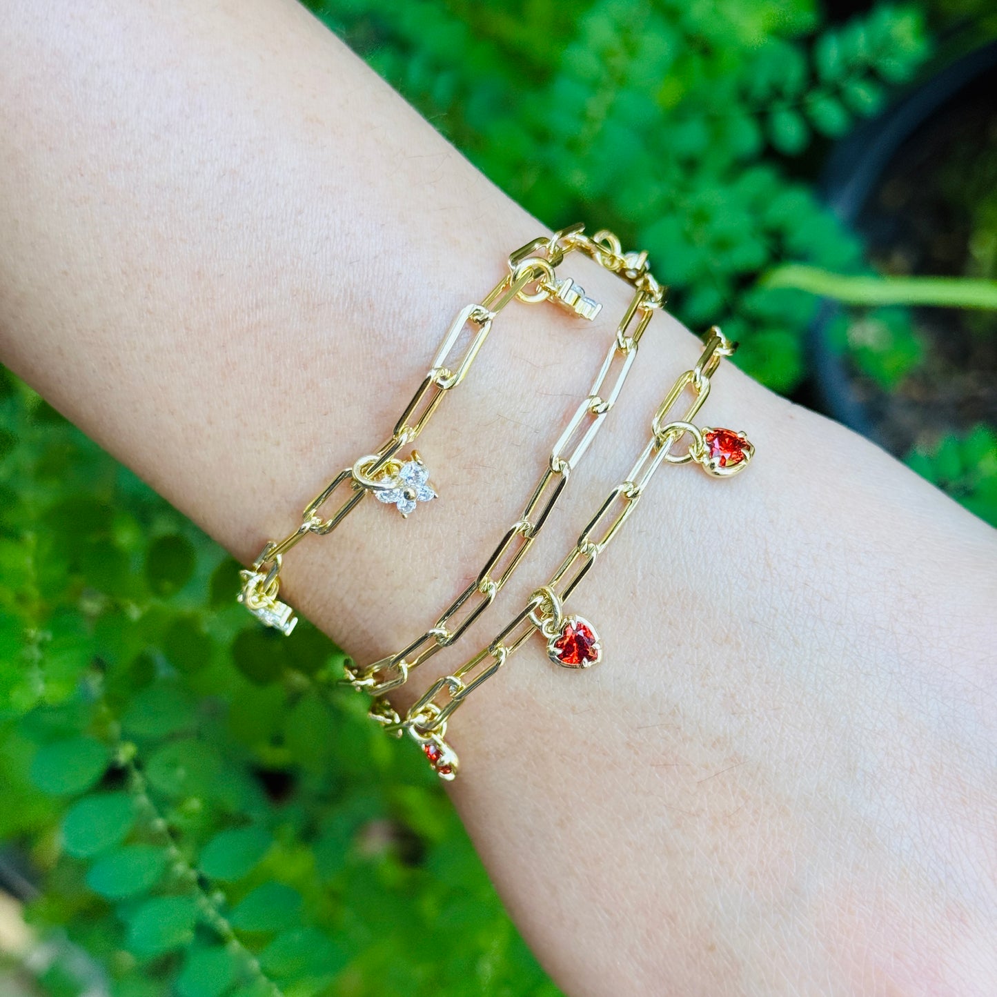 Red Heart Bracelet