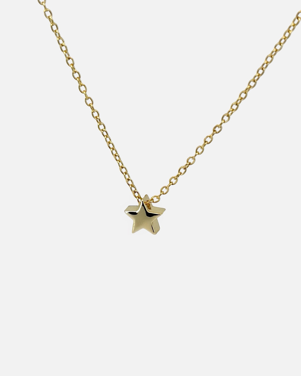 Tiny Wishing Star Necklace