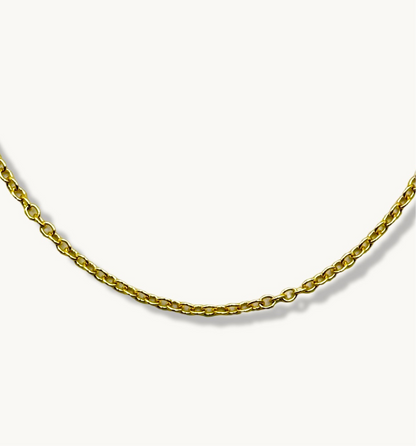 Collar de cadena tipo cable