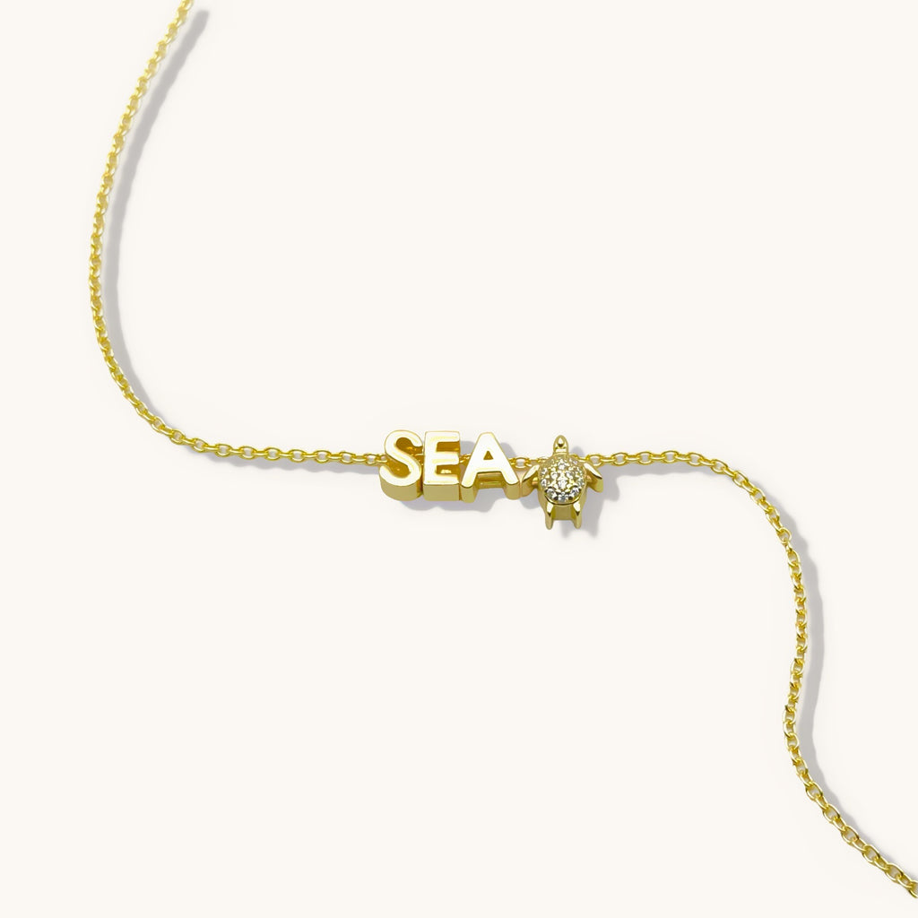 SEA TURTLE - Adjustable Fit Bracelet