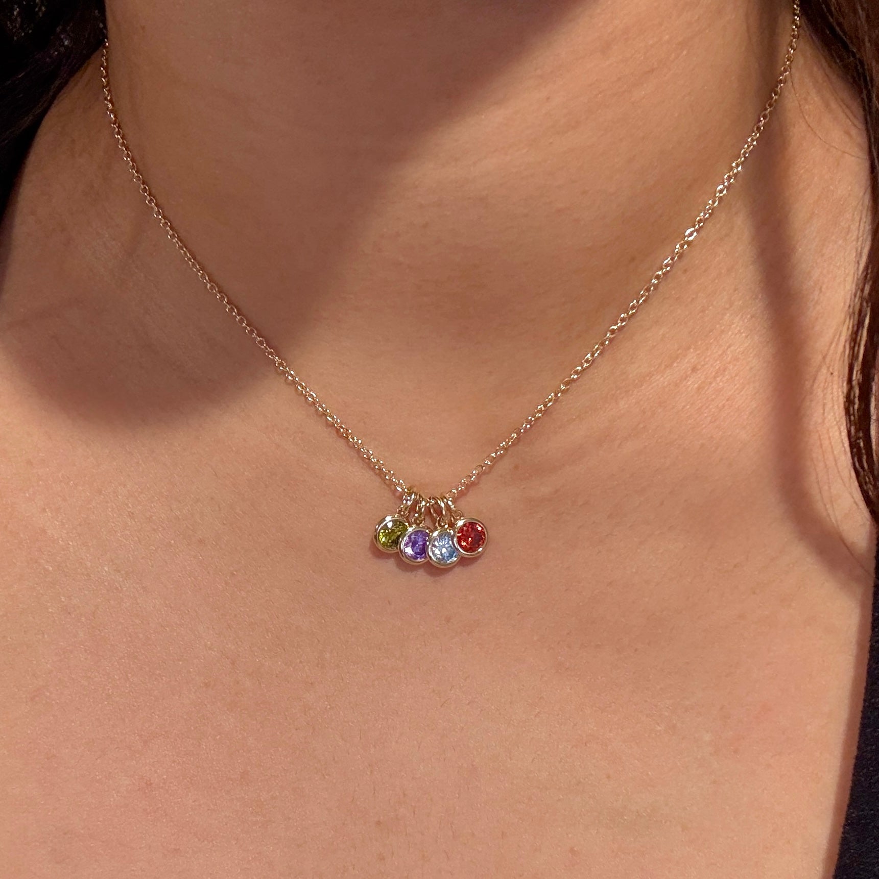 Custom Birthstone Necklace