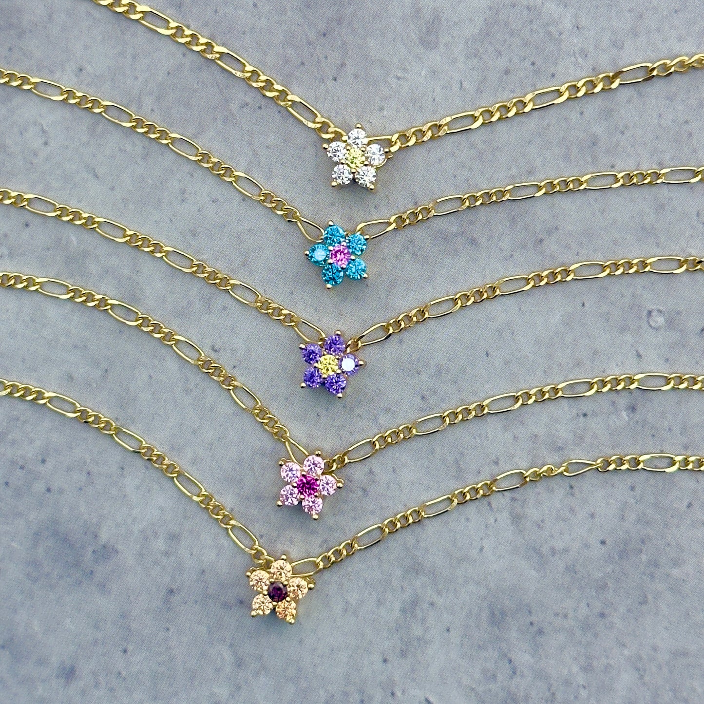 Sunrise Daisy Flower Charm