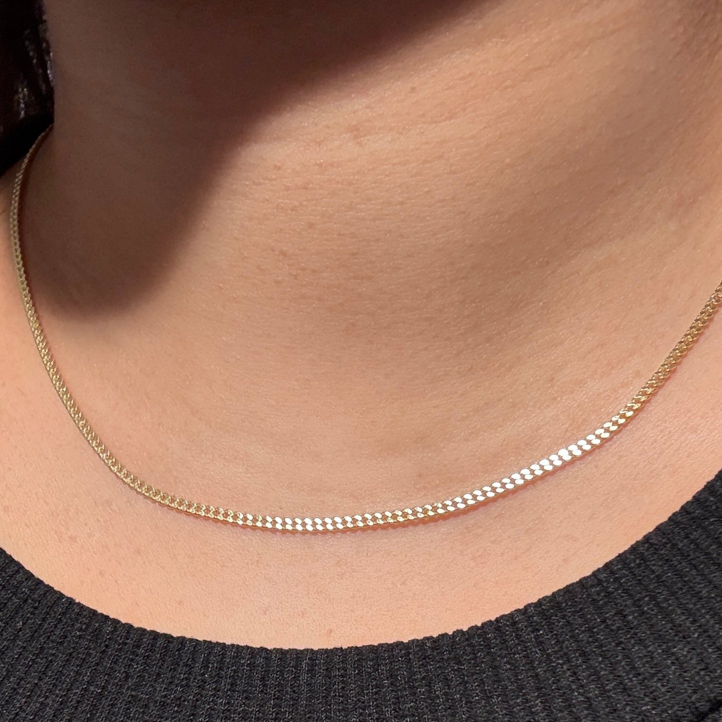 Collar de cadena de eslabones