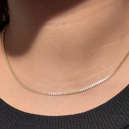 Collar de cadena de eslabones