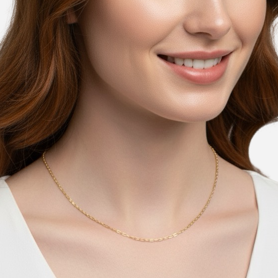 Paperclip Chain Necklace