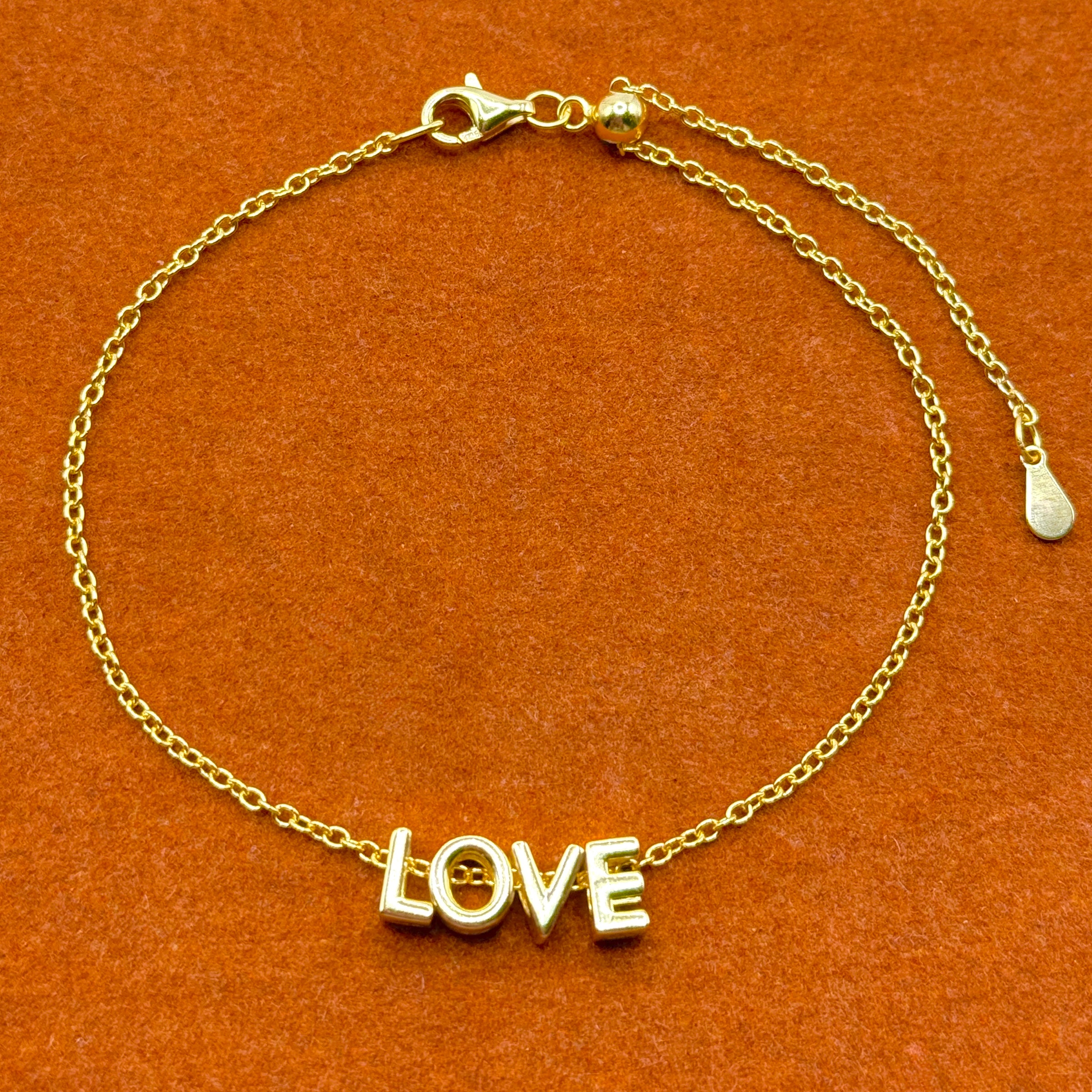 LOVE - Adjustable Fit Bracelet