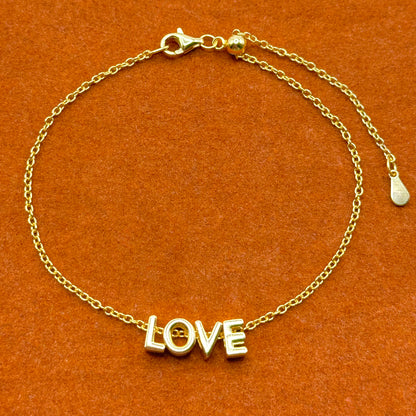 Love with Adjustable Bracelet