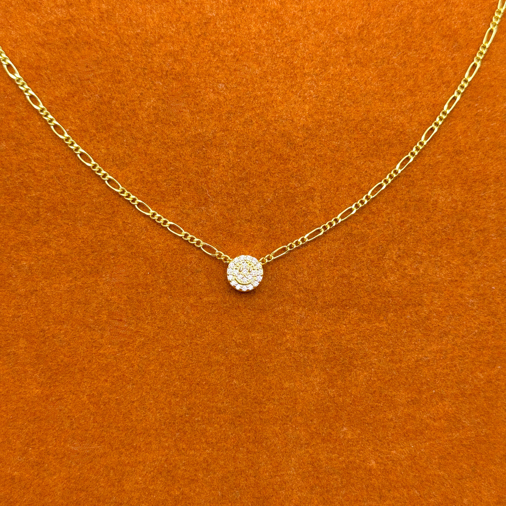 Custom Happy Charm Necklace
