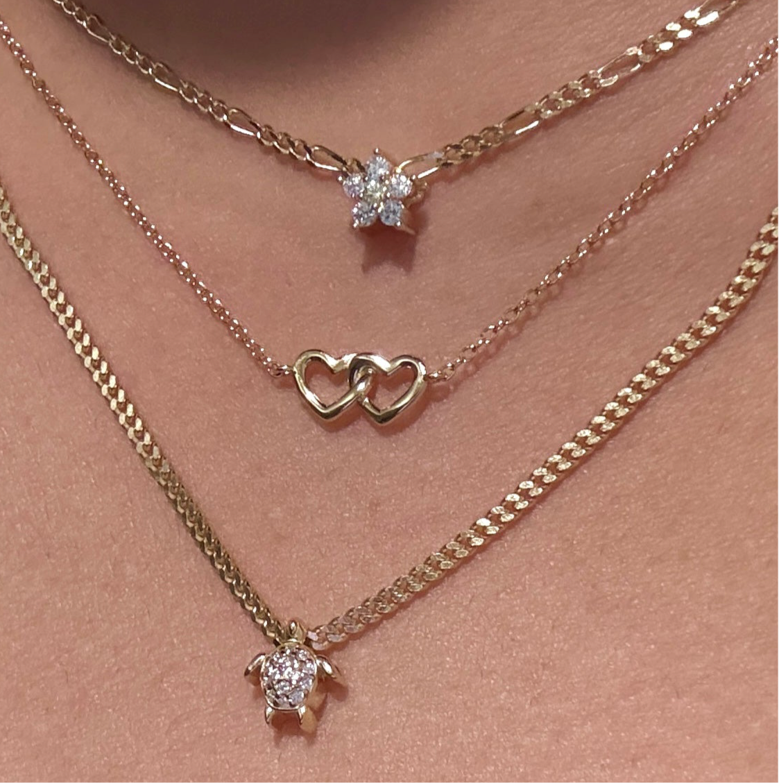 Turtle Gemstone Necklace