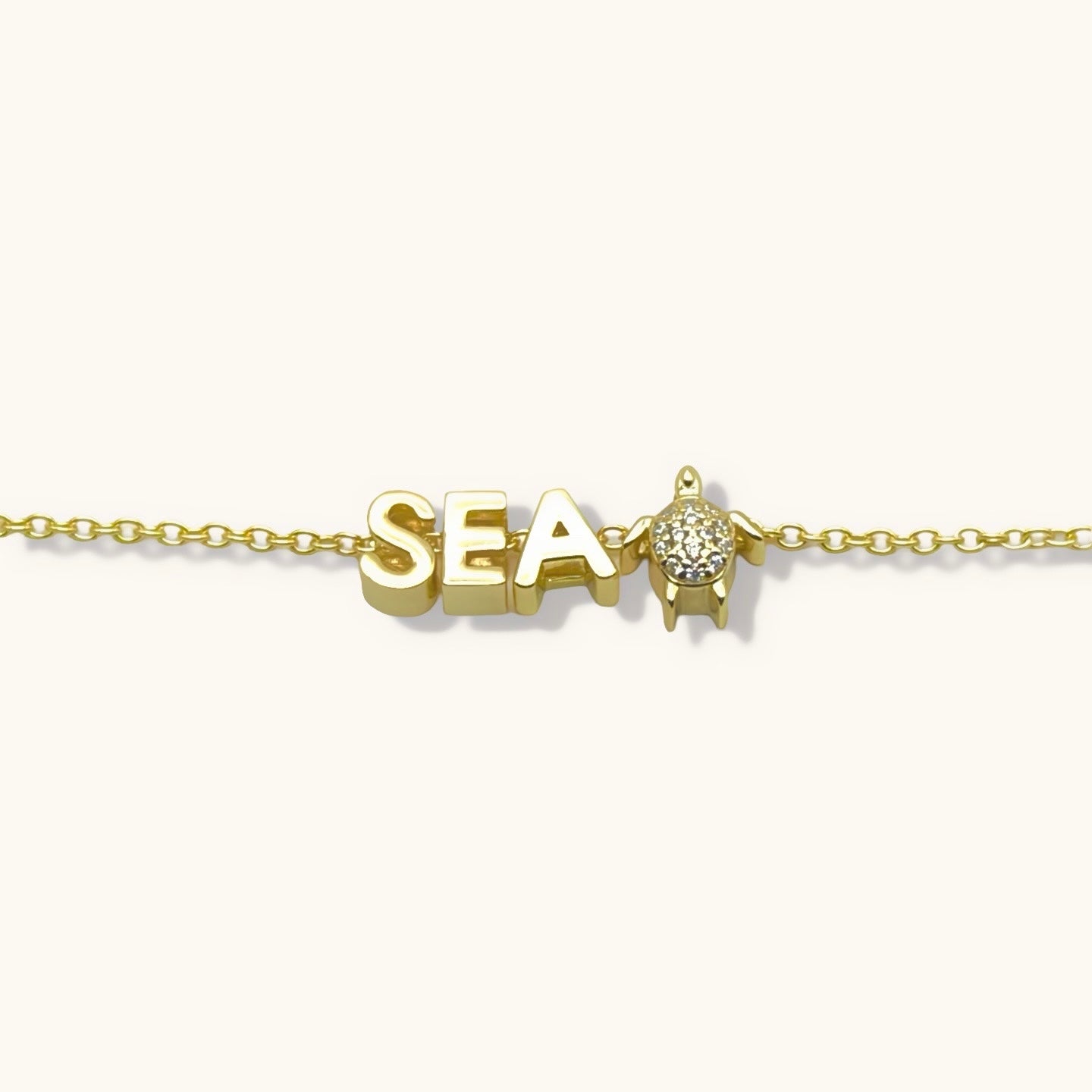 SEA TURTLE - Adjustable Fit Bracelet