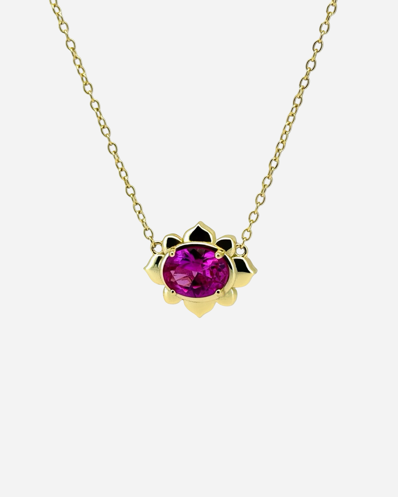 Hermoso collar de flores rosas