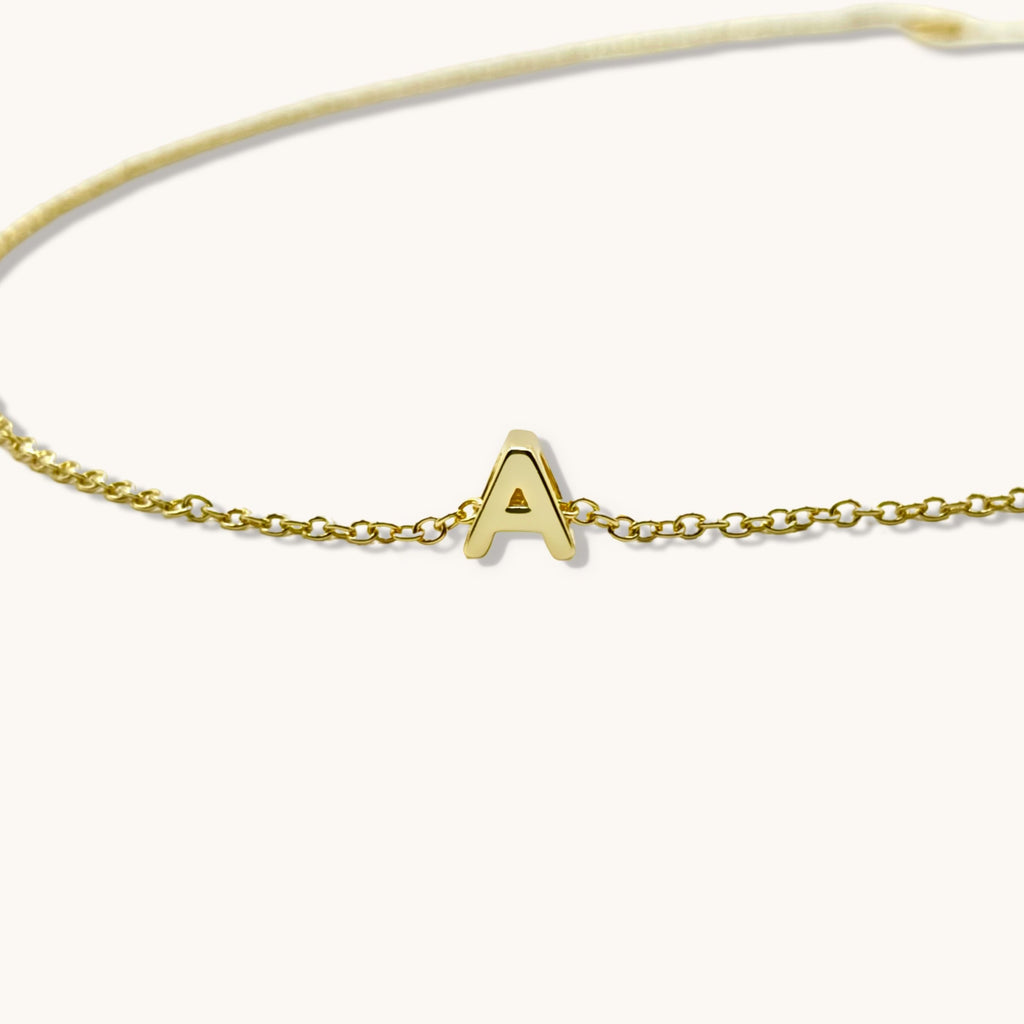 Custom Initial with Wishing Star Necklace