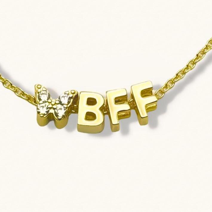 BFF in Adjustable Chain Bracelet