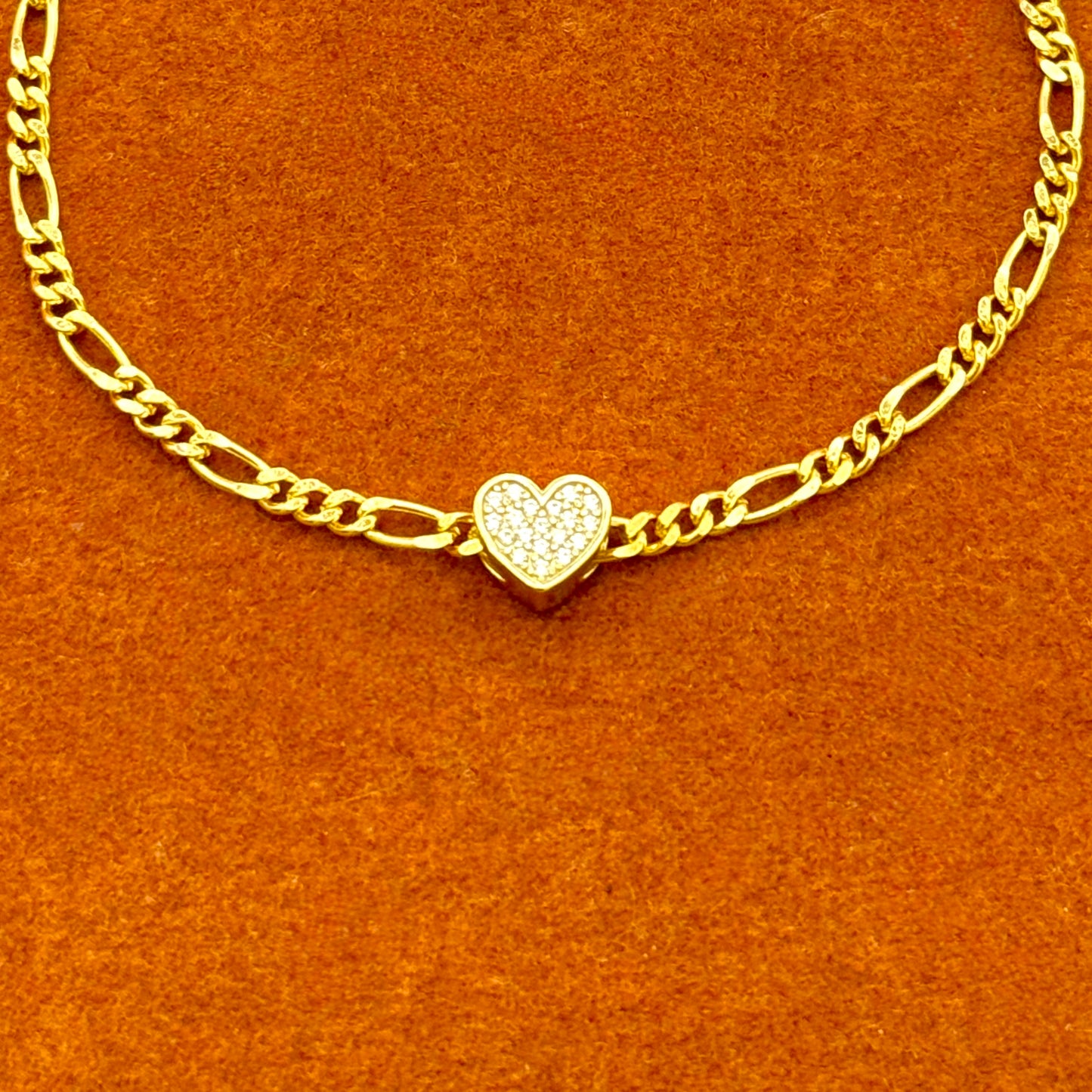 Heart with Adjustable Bracelet