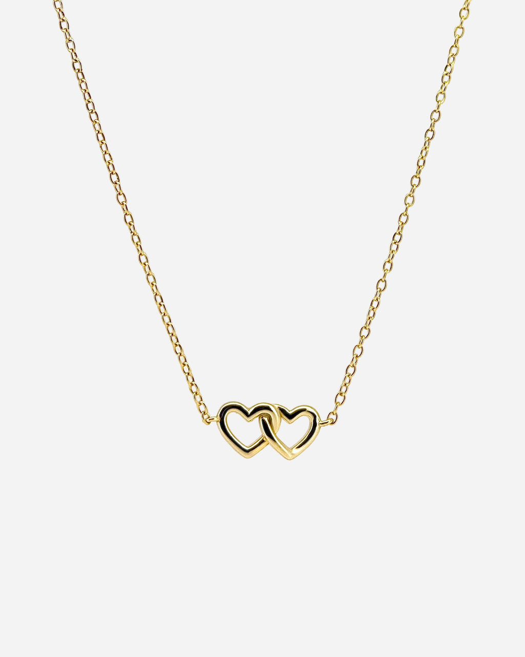 Interlock Love Heart Necklace