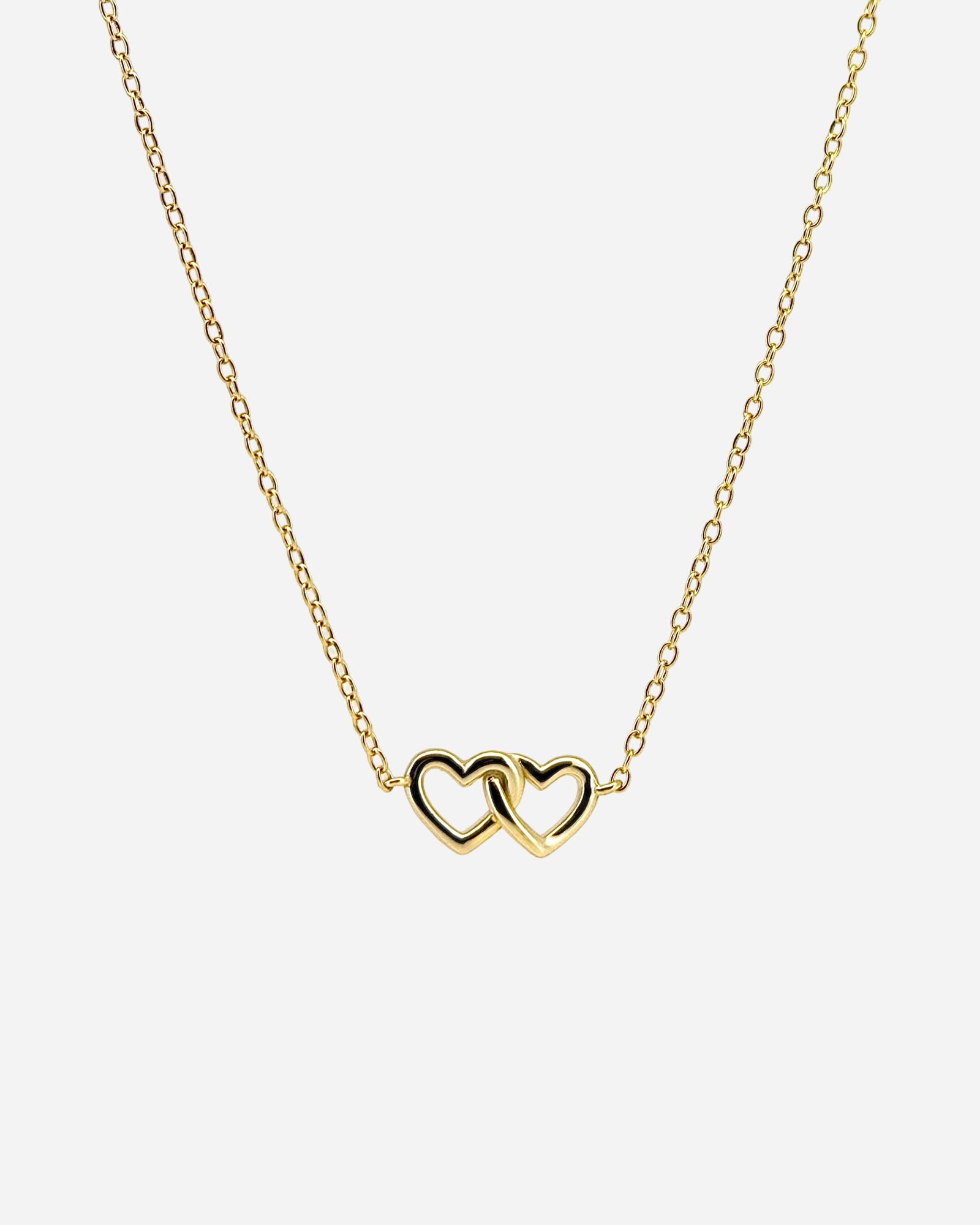 Interlock Love Heart Necklace