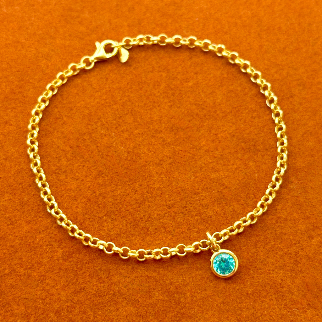 Custom Birthstone Bracelet