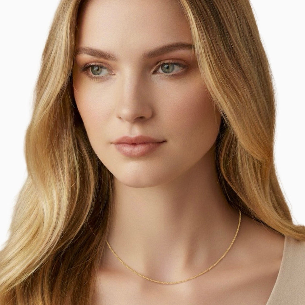 Collar de cadena tipo cable