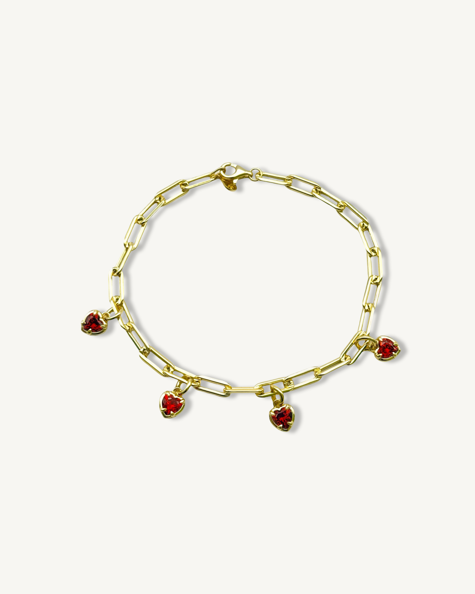 Red Heart Bracelet
