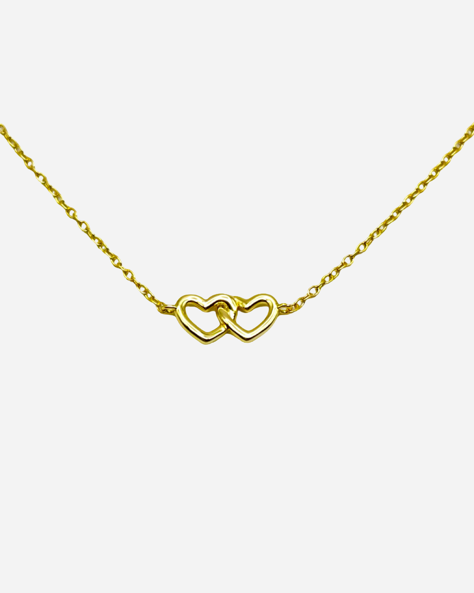 Interlock Love Heart Necklace