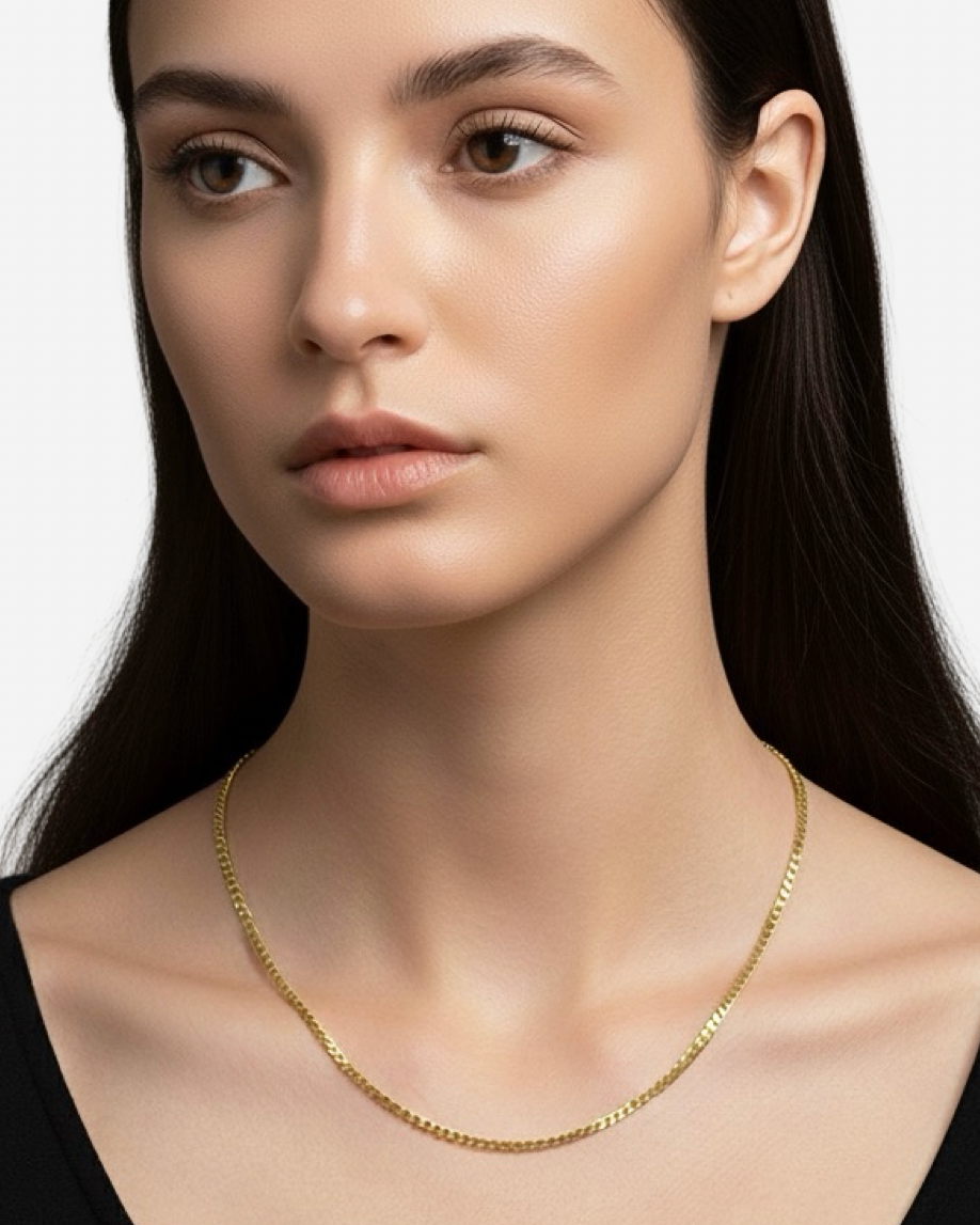 Collar de cadena de eslabones