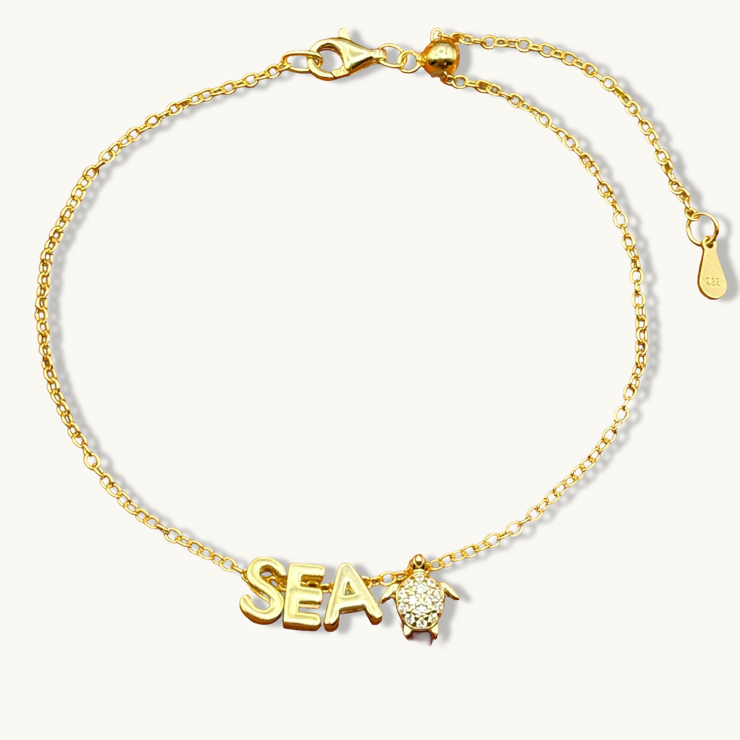 SEA TURTLE Bracelet-Adjustable Fit
