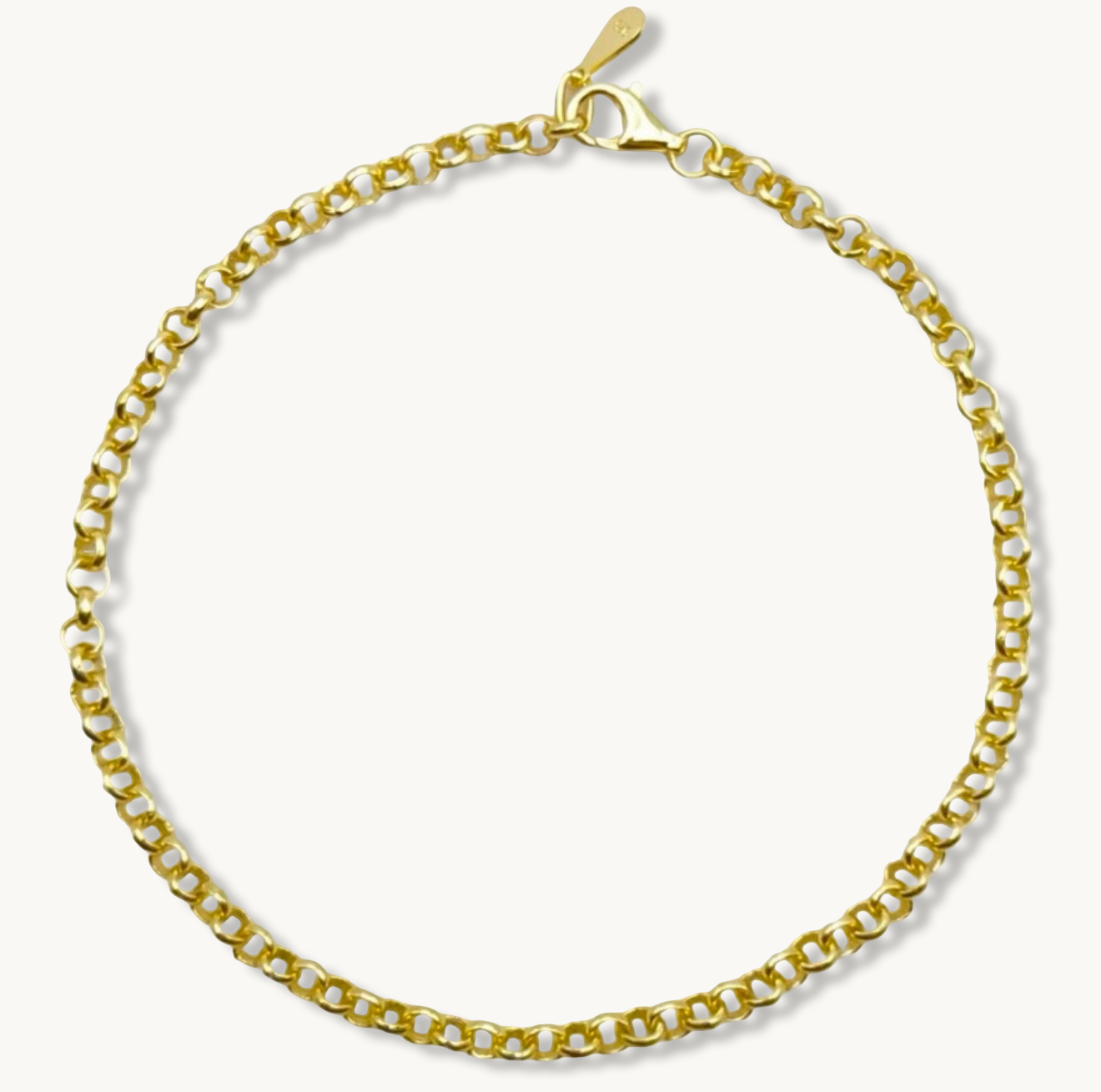 Pulsera de cadena rolo
