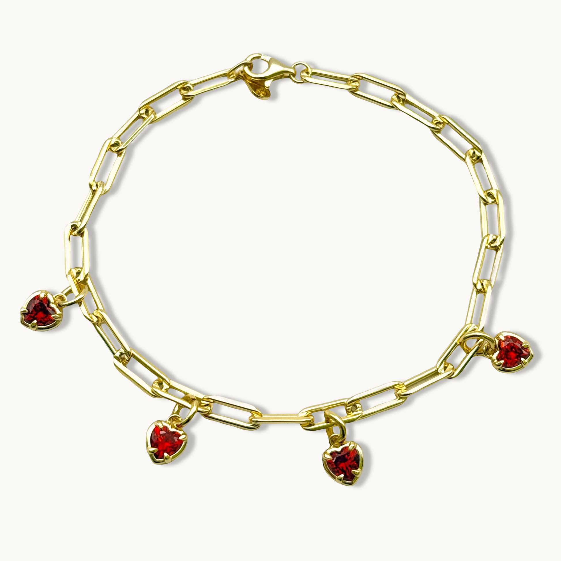 Red Heart Bracelet