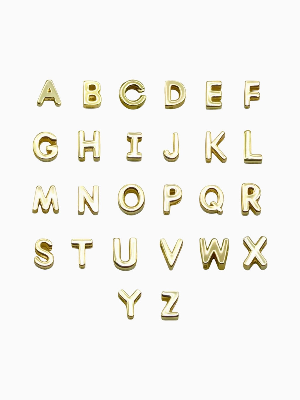 Collar con el alfabeto