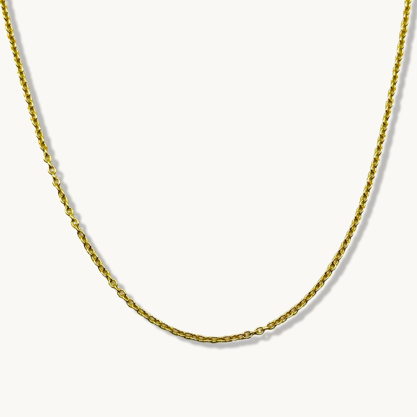 Collar de cadena tipo cable