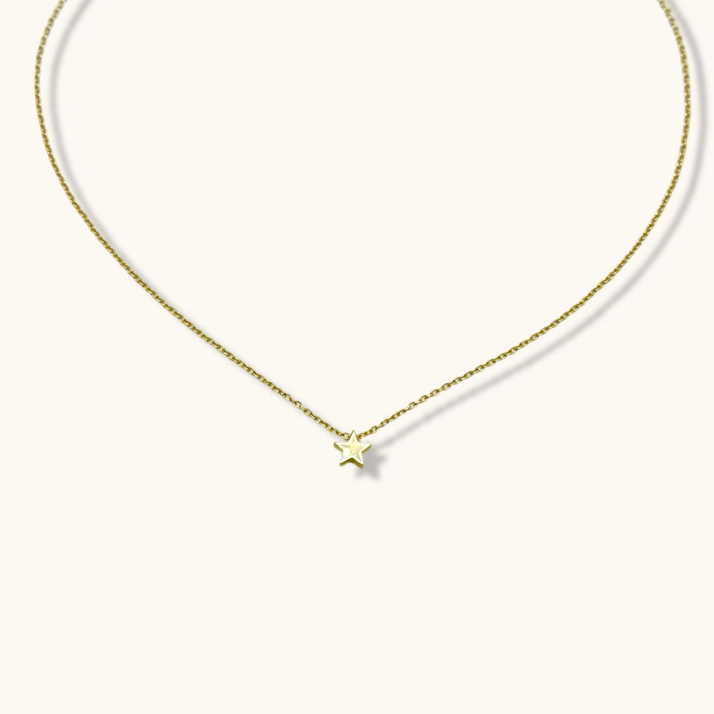 Tiny Wishing Star Necklace