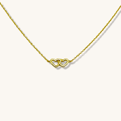 Interlock Love Heart Necklace