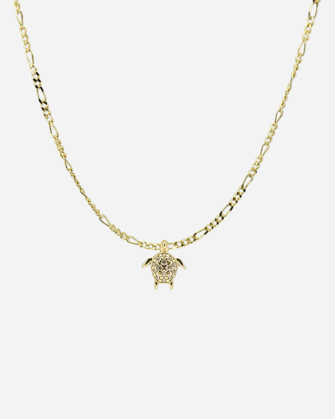 Majestic Turtle Gemstone Necklace